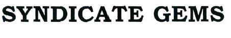 Syndicate Gems Device mark 2908624 Trademark