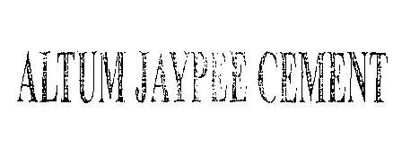 Altum Jaypee Cement (device) Device mark 2330202 Trademark