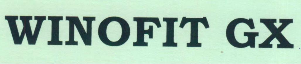 Winofit Gx Device mark 2193634 Trademark