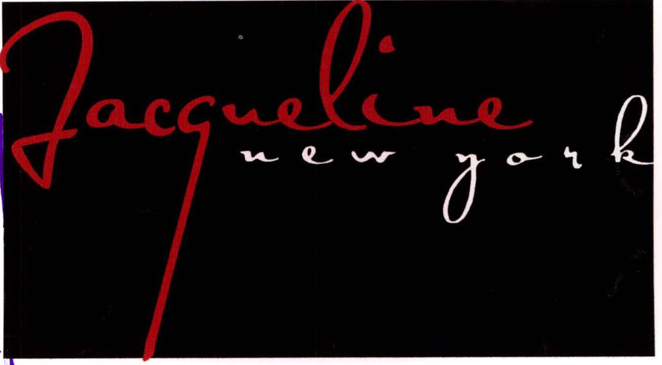 Jacqueline New York Device mark 2210618 Trademark