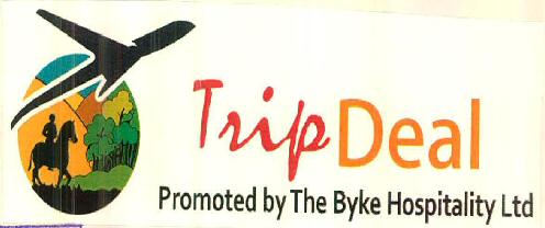 Trip Deal Promoted By The Byke Hospitality Ltd (device Of Airplane) Device mark 2801145 Trademark