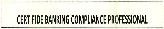 Certifide Banking Compliance Professional Device mark 2595856 Trademark