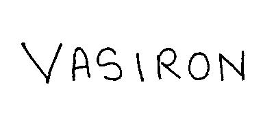 Vasiron (logo) Device mark 2263535 Trademark