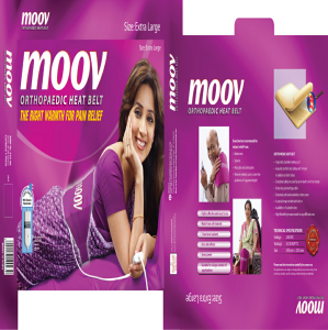 Moov Orthopaedic Heat Belt (box) Device mark 2059492 Trademark