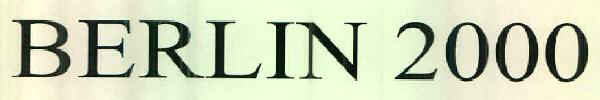 Berlin 2000 Device mark 2536790 Trademark