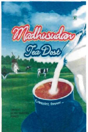 Madhusudan Tea (label) Device mark 2154687 Trademark