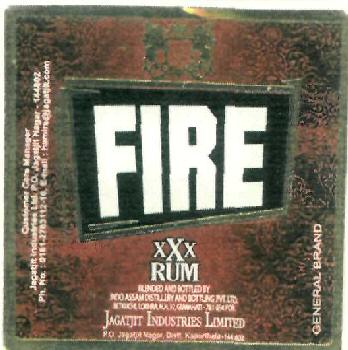 Fire (label) Device mark 2508520 Trademark