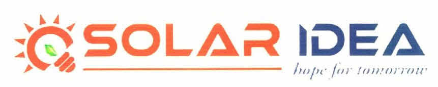 Solar Idea Device mark 2858449 Trademark