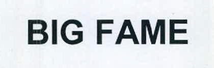 Big Fame Device mark 2570648 Trademark