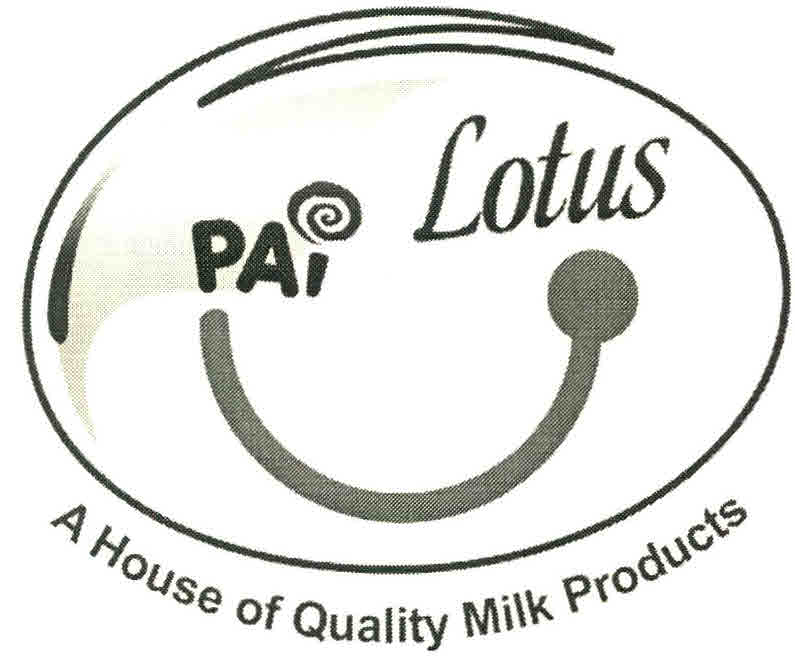 Pai Lotus A House Of Quality Milk Products Device mark 2639758 Trademark
