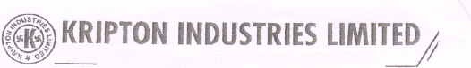 Kripton Industries Llmited Device mark 2103688 Trademark