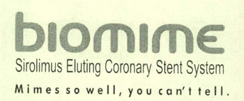 Biomime Device mark 2312985 Trademark