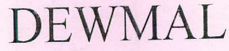 Dewmal Device mark 2522677 Trademark
