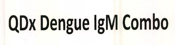 Qdx Dengue Igm Combo Device mark 2504433 Trademark