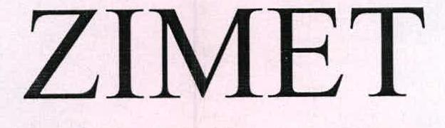 Zimet Device mark 2266892 Trademark