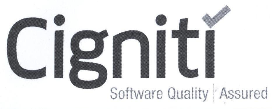 Cigniti Software Quality Assured Device mark 2350990 Trademark