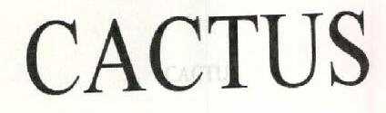 Cactus Device mark 2396607 Trademark