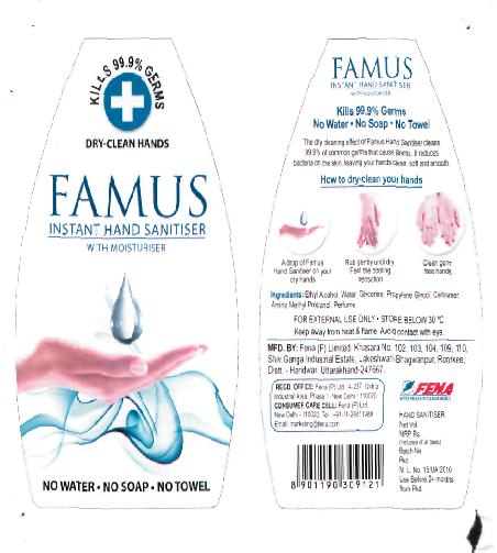 Famus(label) Device mark 2230349 Trademark