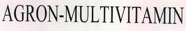 Agron-multivitamin Device mark 2435647 Trademark