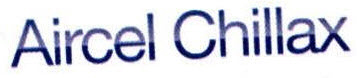 Aircel Chillax Device mark 2336005 Trademark
