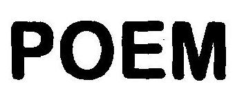 Poem (device) Device mark 2469368 Trademark