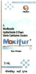 Moxifur Eye Drops Device mark 2462997 Trademark