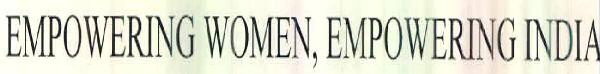 Empowering Women , Empowering India Device mark 2622839 Trademark