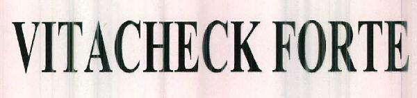 Vitacheck Forte Device mark 2432293 Trademark