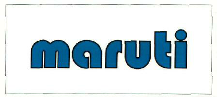 Maruti (label) Device mark 2344516 Trademark