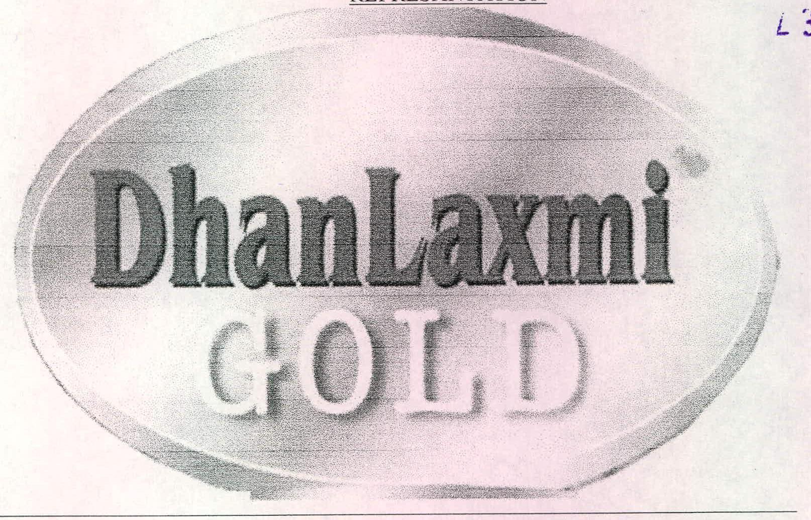 Dhanlaxmi Gold Device mark 2210350 Trademark