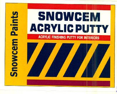 Snowcem Acrylic Putty Snowcem Paints Device mark 2636718 Trademark