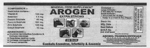 Arogen Device mark 2959823 Trademark