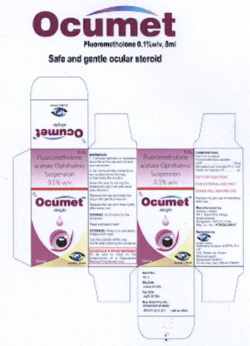 Ocumet Device mark 2269610 Trademark