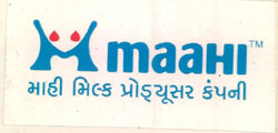 M Logo Maahi With Word Maahi Milk Producer Company Device mark 2502104 Trademark