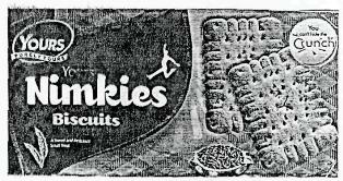 Nimkies Biscuits (label) Device mark 2973175 Trademark