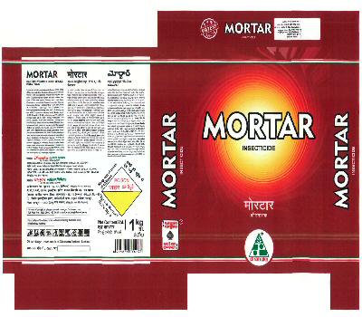 Mortar Insecticide (label) Device mark 2742812 Trademark