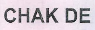 Chak De Device mark 2383818 Trademark