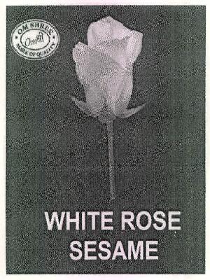 Om Shree White Rose Sesame Device mark 2854945 Trademark