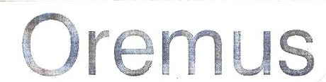 Oremus Device mark 2072268 Trademark