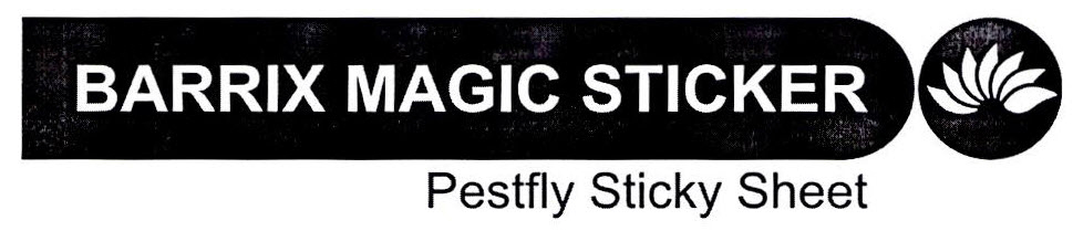 Barrix Magic Sticker Pestfly Sticky Sheet Device mark 2534432 Trademark