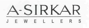 A-sirkar Jewellers (label) Device mark 2695531 Trademark
