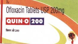 Px Ofloxacin Tablets Usp 200mg Quin-o 200 Device mark 2060580 Trademark