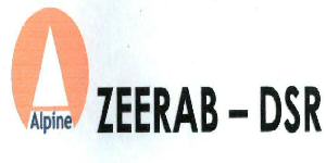 Alpine Zeerab-dsr (logo) Device mark 2043325 Trademark