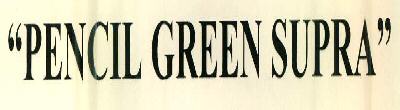"pencil Green Supra" Device mark 2519586 Trademark