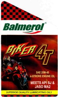 Balmerol Biker 4t(device) Device mark 2624644 Trademark