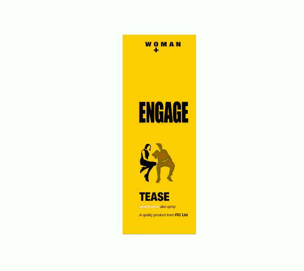 Engage Tease (colour Label) Device mark 2316870 Trademark