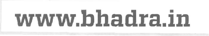 Www.bhadra.in(device) Device mark 2223558 Trademark