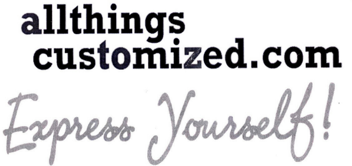 Allthings Customized.com Express Yourself Device mark 2732254 Trademark