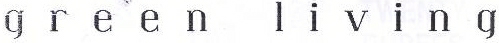 G R E E N L I V I N G Device mark 2023778 Trademark