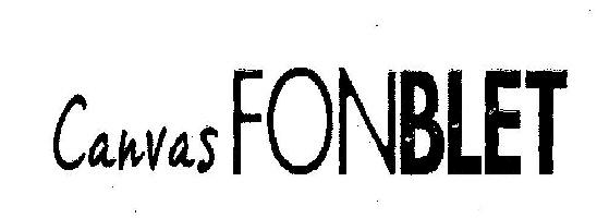 Canvas Fonblet (device) Device mark 2527430 Trademark